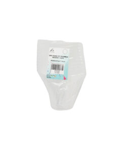 Clear PP Triangle Dessert Cups 9.2 x 9.2 x 7.4cm 12pc