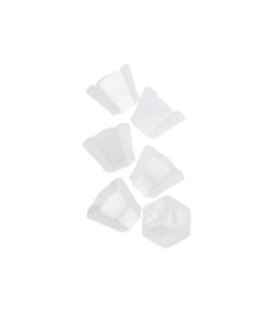 Clear PP Tulip Mini Dessert Cups 6.2 x 4.7cm 12pc