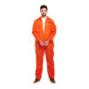Orange Overalls Adult