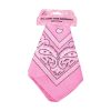 Light Pink Bandanas 54x54cm 3PC