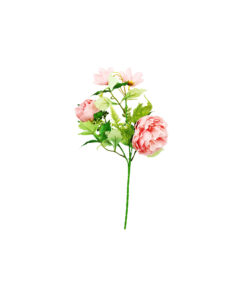 Pink Peony 2 Head 45cm