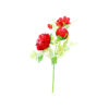 Red Peony 2 Head 45cm