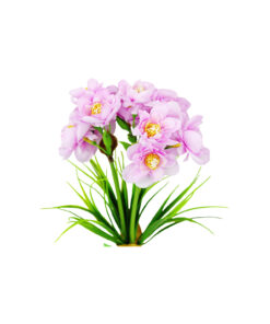 Alternative view of Light Purple Narcissus Flower 3 Heads 35cm