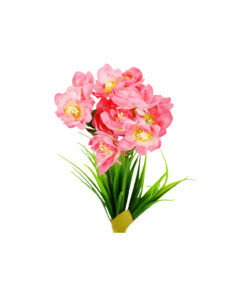 Alternative view of Pink Narcissus Flower 3 Heads 35cm