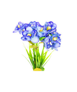 Alternative view of Blue Narcissus Flower 3 Heads 35cm