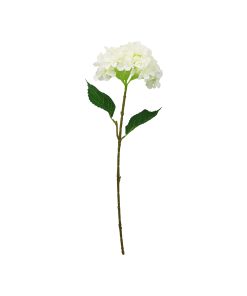 2 tone White Green Hydrangea Flower 63cm