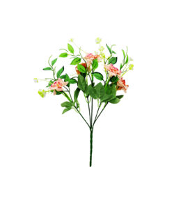 Pink Flowers 5 Heads 30cm