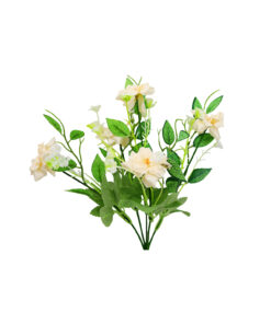 Alternative view of Cream Flowers 5 Heads 30cm