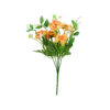 Orange Flowers 5 Heads 30cm