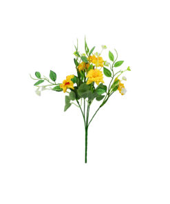 Yellow Flowers 5 Heads 30cm