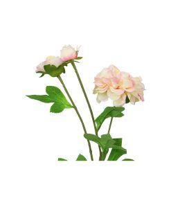 Pink Dahlia Flower 3 Head 62cm