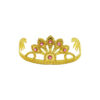 Peacock Tail Gold Tiara Crown