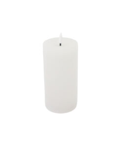 White LED Flameless Candle 7.5 x 15cm
