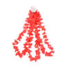 Red Flower Lei 3pc