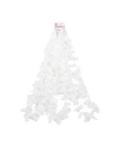 White Flower Lei 3pc