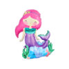 mermaid foil balloon air fill