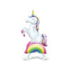 3D Unicorn Rainbow Foil Balloon