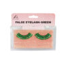 Green Foil Eyelash
