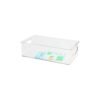 Clear Plastic Multipurpose storage box 25.1 x 15.2 x 7.5cm