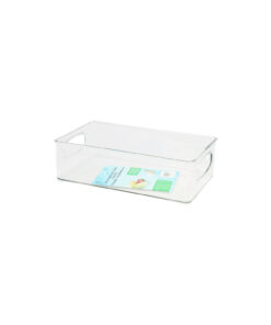 Clear Plastic Multipurpose storage box 25.1 x 15.2 x 7.5cm