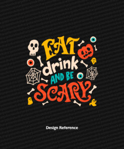 Alternative view of Halloween Design Black T Shirt