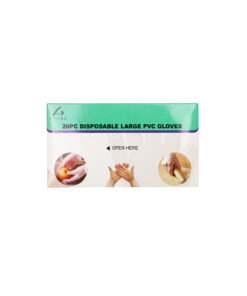 Large Disposable PVC Gloves 20pc