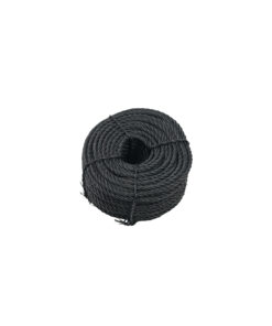 Black Pe Rope Coil 4mm X 25m
