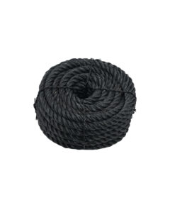 Black Pe Rope Coil 10mm X 8m