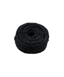 Black Pe Rope Coil 10mm X 8m