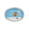 Oval Foil Tray 468 x 355 x 85mm 5 pk