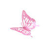LightPink 3D Paper Bufferfly with Glue Stick 12pc