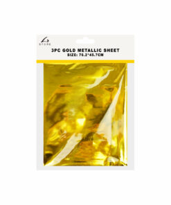 Gold Metallic Sheet 45.7 x 76.2cm 3pc
