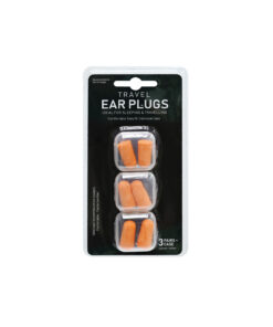 Travel Ear Plugs with Case 3pk