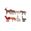 Farm Animal Model 8cm 8pk