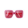 Pink Diamante Party Glasses