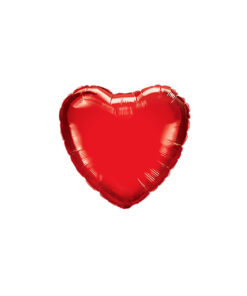 Red Heart Foil Balloon 24in