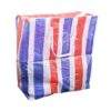 Striped Storage Bag with Zipper 80 x 70 x 32cm