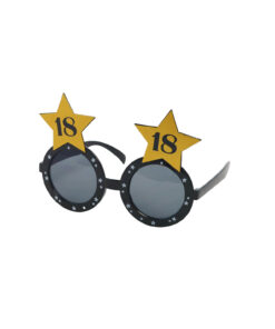 18 Gold Party Glasses