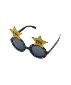 18 Gold Party Glasses