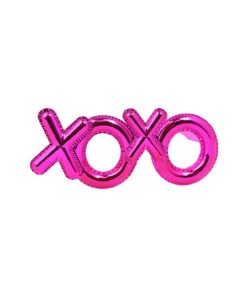 Pink XOXO Party Glasses