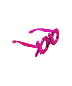 Pink XOXO Party Glasses