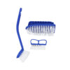 Blue Cleaning Brush Set 3pc