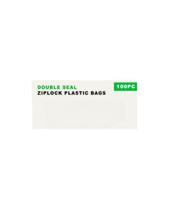Alternative view of Double Seal Zip Lock Plastic Bags 100pc 18x17cm