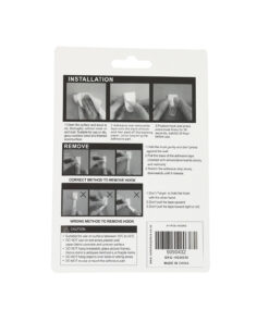 3 Big Hooks +1 Adhesive