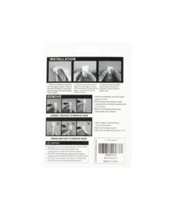 Alternative view of 3 Oval Hooks +1 Adhesive