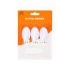 3 Oval Hooks +1 Adhesive
