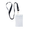 Black Neck Lanyard 6pc 6.5 x 9.5cm