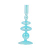 Blue Colorful Borosilicate Candle Holder
