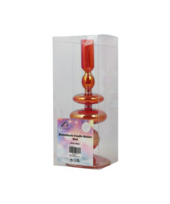 Red Colorful Borosilicate Candle Holder