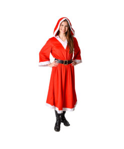 Santa Lady Hooded Cape